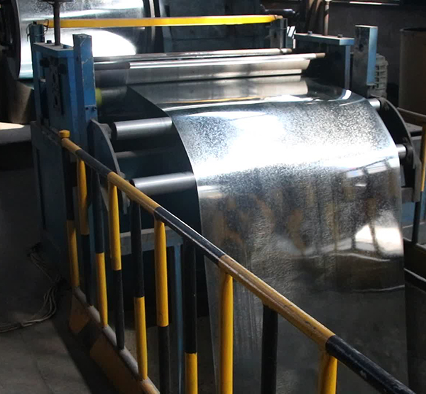 Bobina de acero galvanizado con revestimiento de zinc para usos industriales principales