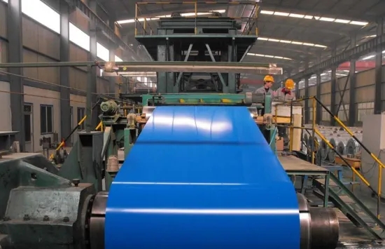 Bobina de acero recubierto de color de material de construcción de mejor precio
