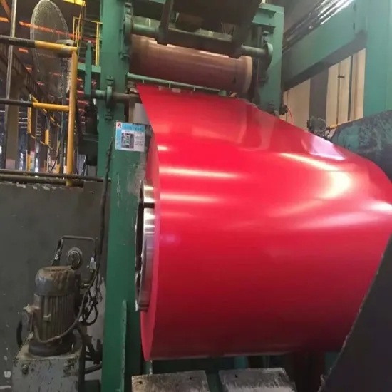 Bobina de acero recubierto de color de material de construcción de mejor precio