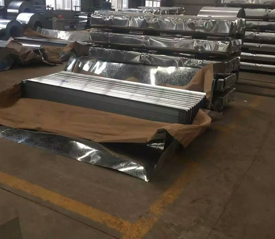 Hoja de hierro Gi, Hoja de techo de hierro galvanizado por inmersión en caliente